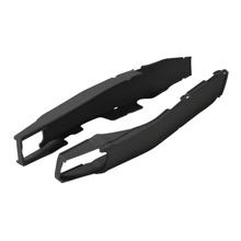 Schwingarmabdeckung Polisport schwarz für Kawasaki KX F 250 / 450 ccm Bj. 2016 - 2019