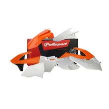 Kit opláštění Polisport 2016 Oranžová / Bílá/Černá pro KTM SX SX-F Racing 125 - 450 ccm R.v. 2016 - 2019