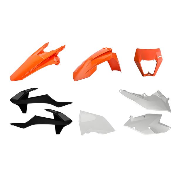 Verkleidungskit Polisport (2018) für KTM EXC Sixdays EXC-F 125 - 500 ccm Bj. 2017 - 2023