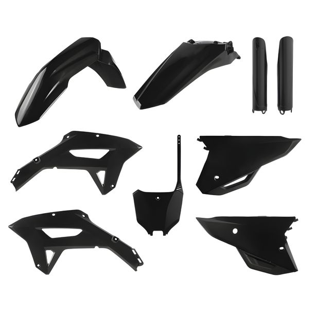Kit de carenado Polisport negro para Honda CRF R RX 250 / 450 ccm Año. 2021 - 2024