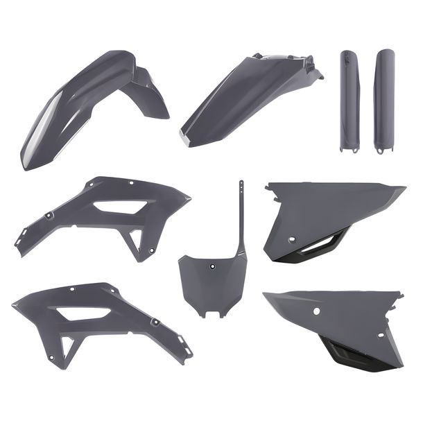 Kit de carenado Polisport Gris Nardo (21-22) para Honda CRF R RX 450 ccm Año 2021 - 2022