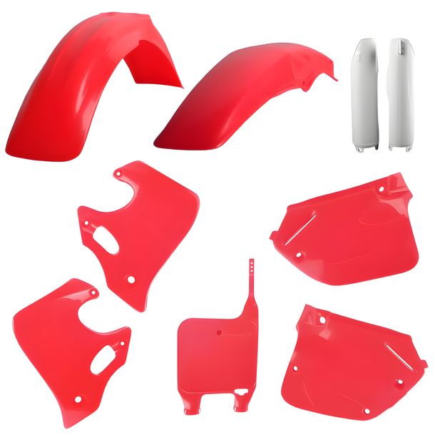 Kit de carénage Polisport couleur d'origine pour Honda CR R 125 / 250 cm³ Année de fabrication 1992 - 1994