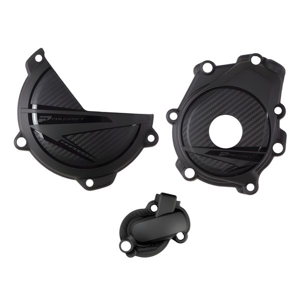 Engine Guard Kit Polisport for Husqvarna FC FS, KTM SMR & Supermoto SX-F Racing XC-F 450cc Year 2023 - 2024
