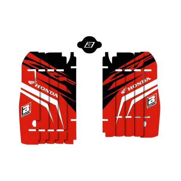 Kit decorativo alette radiatore Blackbird Dream Graphic 4 per Honda CRF R 450 ccm Anno di costruzione 2009 - 2012