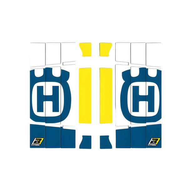 Kit decorativo radiatore Blackbird Replica Trophy 22 per Husqvarna FE 2 TC 4 3 1 50 - 501 ccm Anno 2019 - 2023