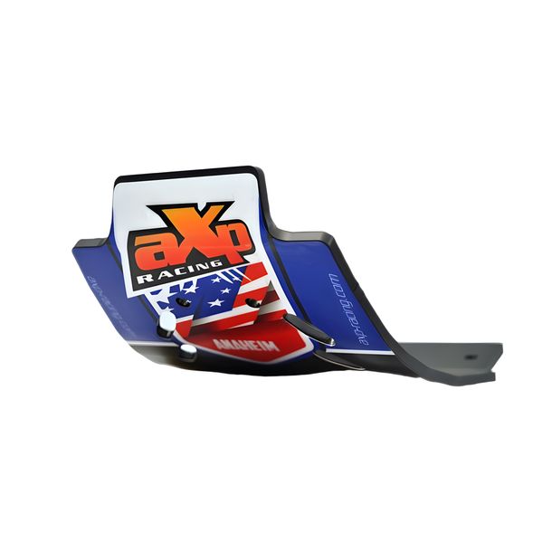 Motorbeschermer / Gleidplaat AXP Anaheim MX HDPE 6mm voor Fantic Motor XE XX Cross, Yamaha YZ 125 ccm Bj. 2005 - 2024