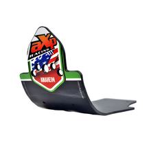 Motorbescherming / Gleidplaat AXP Anaheim MX HDPE 8mm voor Kawasaki KX F 450 ccm Baujaar 2016 - 2019