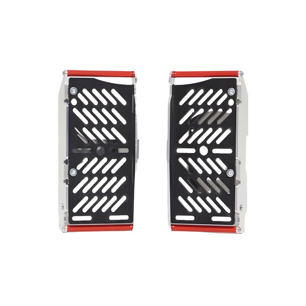 Radiatorafdekking AXP Xtrem 4mm Aluminium, 6mm HDPE voor Beta RR Enduro EFI Racing 350 - 480 cc Baujaar 2024