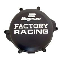 Kupplungsdeckel Boyesen Factory Racing schwarz für Suzuki RM 125 ccm Bj. 1998 - 2008
