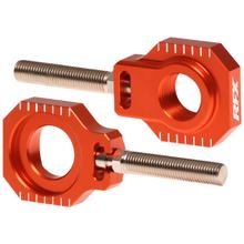 Achsblöcke RFX Pro CNC Orange für Kettenausrichtung