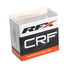 Kit di fissaggio in plastica RFX Race Series, specifiche OEM per Honda CRF R RE X XRL 250 / 450 ccm Anno 2013 - 2017
