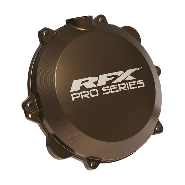 RFX Pro Clutch Cover Hard Anodized 1.5mm Deeper for Husqvarna TC TE, KTM EXC Sixdays SX 250 / 300 ccm Yr. 2012 - 2016
