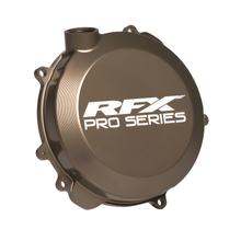 Coperchio frizione RFX Pro anodizzato duro Nero 100ccm per Gas MC, KTM SX Husqvarna TC 125 / 150 ccm Anno 2016 - 2023