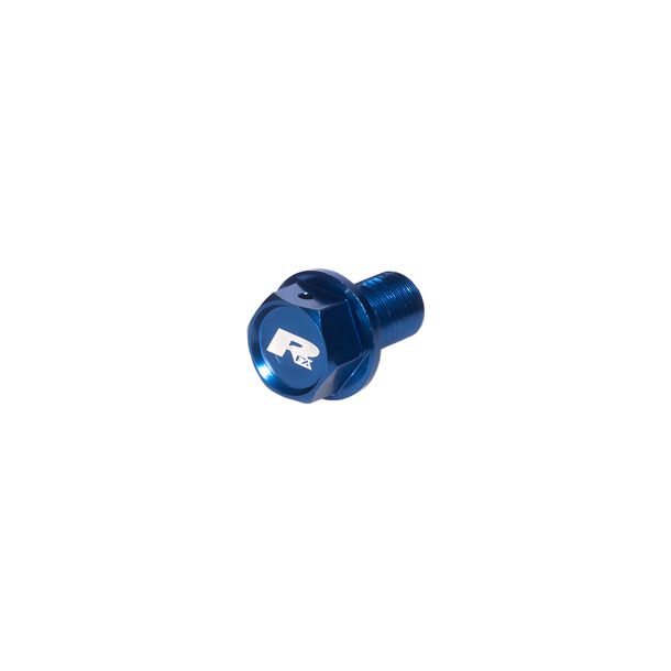 Ablassschraube RFX Pro Magnetisch Blau M10 x 16 mm x 1,25 für Yamaha WR F YZ X 125 - 450 ccm Bj. 2001 - 2021