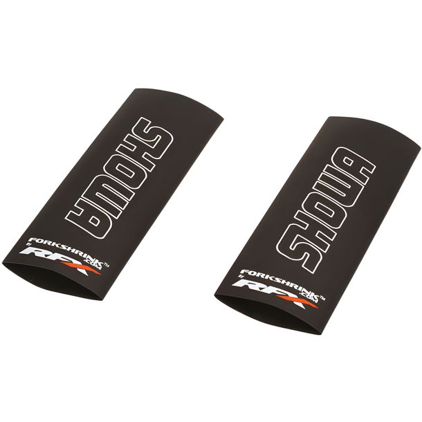Vorklep beschermslang Vorkbescherming RFX Race Series Showa Logo wit 360-graden bescherming