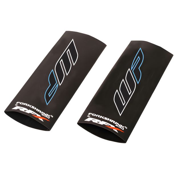 Gabelschutz RFX Race Series WP Logo Weiß/Blau 360 Grad Schutz