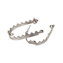 RFX Pro Stainless Steel Shark Teeth Footrest Pegs - Replacement Teeth, 2 pcs.