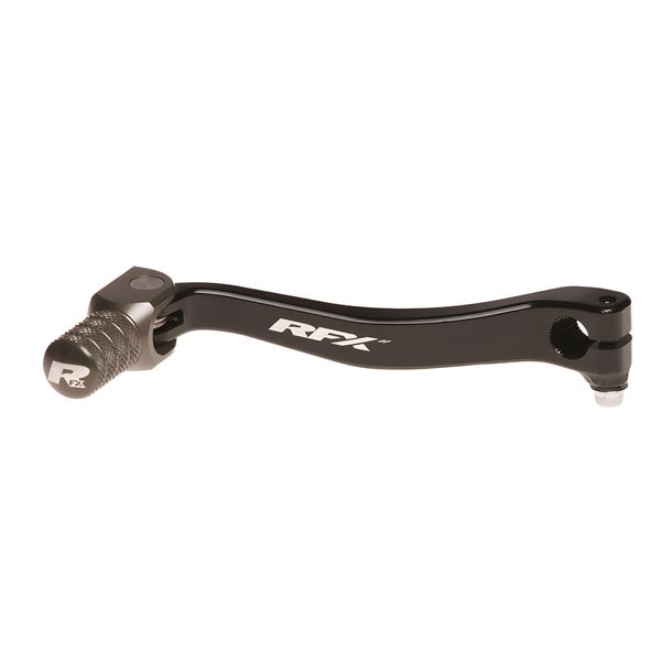 Schakelhevel RFX Flex+ Factory Edition CNC Anti-Stick (zwart, titanium) voor Kawasaki KX F 450cc Bj. 2009 - 2015