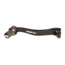 Leva cambio RFX Flex+ Factory Edition CNC Anti-Stick (nero, titanio) per Kawasaki KX F 450 ccm Anno 2009 - 2015