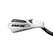 Handguard RFX 1 White/Black incl. Mounting Kit for Beta RR Enduro Racing 250ccm Model Years 2019 - 2024