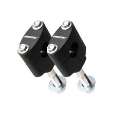 Soporte de Manillar RFX Race 22,2 mm negro para Honda CR R CRF, Kawasaki KX F 125 - 450 ccm Año. 1997 - 2017