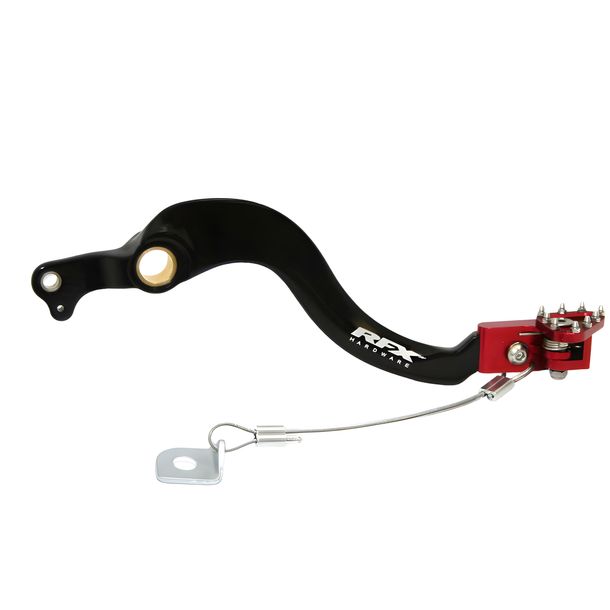 Levier de frein RFX Pro FT Noir / Rouge Aluminium 7075-T6