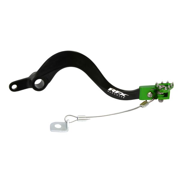 Bremshebel Hinterrad RFX Pro FT schwarz / grün Aluminium 7075-T6