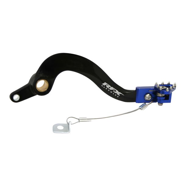 Leva freno ruota posteriore RFX Pro FT nero / blu Alluminio 7075-T6