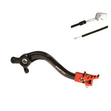 Bremshebel Hinterrad RFX Pro FT schwarz / orange Aluminium 7075-T6