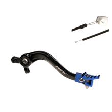 Bremshebel Hinterrad RFX Pro FT Schwarz / Blau Aluminium 7075-T6