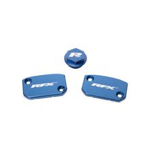 Tampa do Reservatório RFX Pro Conjunto azul Alumínio CNC usinado para Freios e Embreagens Brembo
