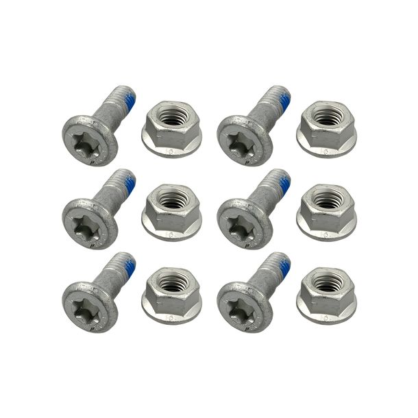 Kit bulloni e dadi per pignone RFX Race M8 x 25mm, confezione da 6 pezzi