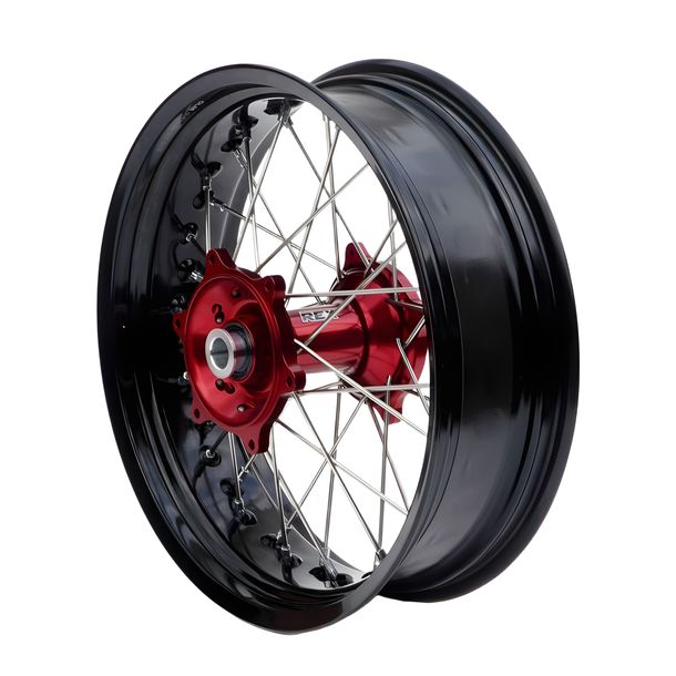 Complete Wheel RFX SM 17x5.00 Excel Rim 7000 Series Aluminium for KTM EXC Sixdays EXC-F SX 125 - 500 ccm Year 2023 - 2024