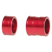 Cales d'écartement de roue avant RFX Pro rouge Aluminium 7075-T6 pour Honda CR R CRF X RX 125 - 450 ccm Année de fabrication 2002 - 2024