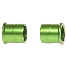Rozestupy kotoučů RFX Pro přední zelené hliník 7075-T6 pro Kawasaki KX F 125 - 450 ccm R.v. 2006 - 2020
