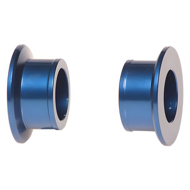 Wheel Spacers RFX Pro Rear Blue Aluminium 7075-T6 for Yamaha YZ F X 250 / 450 cc Year 2009 - 2024