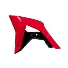 Radiator Shroud Racetech Original colour red / black for Honda CRF R RX 250 / 450 ccm Year 2017 - 2021