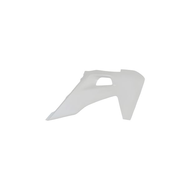 Deflector de radiador Racetech blanco para Husqvarna FC TC TE 125 - 450 ccm Año 2019 - 2023