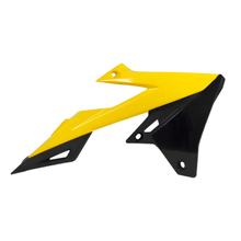 Radiator Shroud Racetech yellow / black OEM for Suzuki RM-Z 250 / 450ccm Year 2018 - 2023