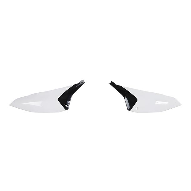 Seitenverkleidungen Racetech Weiß OEM Qualität für Yamaha YZ 65 ccm Bj. 2018 - 2024