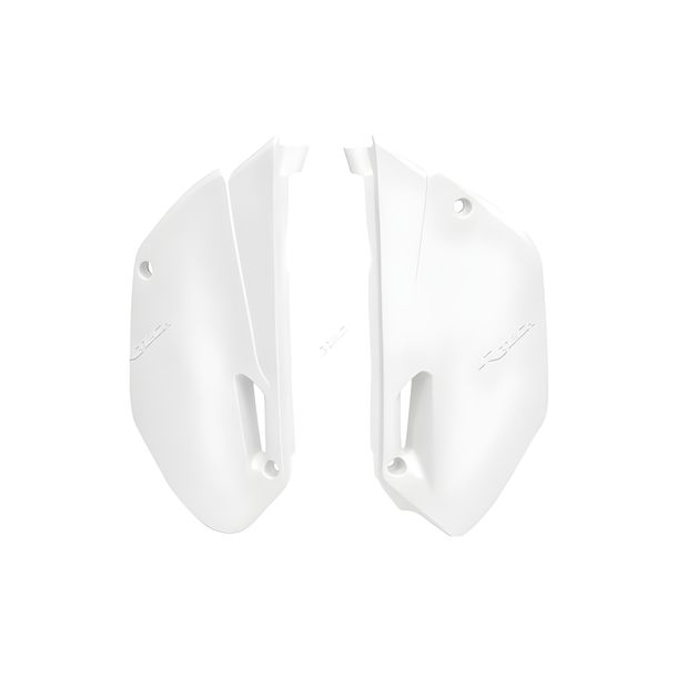 Seitenverkleidungen Racetech Weiß für Yamaha YZ 85 ccm Bj. 2002 - 2014