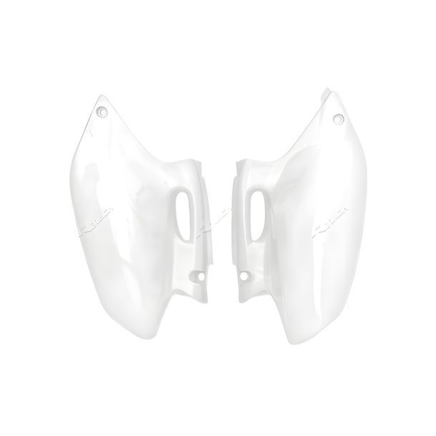 Seitenverkleidungen Racetech Weiß für Yamaha WR F YZ 426 250 - 425 ccm Bj. 1998 - 2002