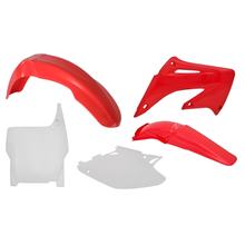 Bekledingskit Racetech Originele kleur rood / wit voor Honda CR R 125 / 250 ccm bouwjaar 2004 - 2007