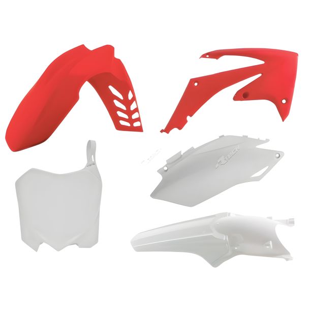 Verkleidungskit Racetech Originalfarbe rot / weiß für Honda CRF R 250 / 450 ccm Bj. 2011 - 2013