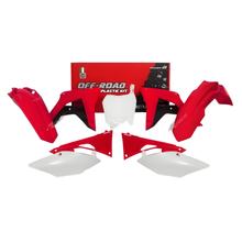 Verkleidungskit Racetech Originalfarbe 2017 rot, schwarz, weiß für Honda CRF R RX 250 / 450 ccm Bj. 2017 - 2021