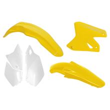 Kit de carenado Racetech color original amarillo para Suzuki DR-Z E K S SM 400 ccm Año 2000 - 2017