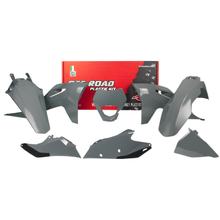 Bekledingskit Racetech Quantum Grey voor Gas EC F Racing E 250 - 350 ccm Bj. 2020 - 2024