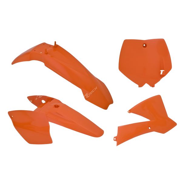 Kit de carénage Racetech couleur d'origine orange pour KTM SX 65 ccm Année de fabrication 2002 - 2008