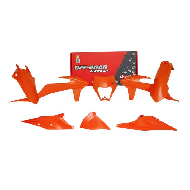 Verkleidungskit Racetech 6-teilig UV-beständig für KTM EXC Sixdays XC-W 125 - 250 ccm Bj. 2020 - 2023