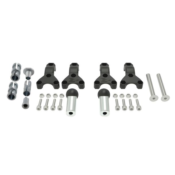 Montagesatz Handschützer Racetech HP3 Ø22 / 28,6mm für BMW R GS Adventure 1200 ccm Bj. 2004 - 2016